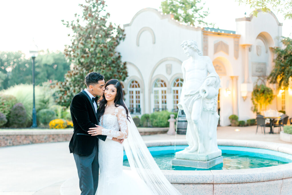 Couple at Morais Wedding Vineyards a wedding venue in Bealeton, Virginia