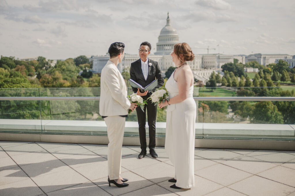 Chris Ferenzi Wedding Ceremony Washington DC